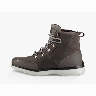 Botas UGG Caulder Homem Cinzentas Escuro | PT-SIGUK